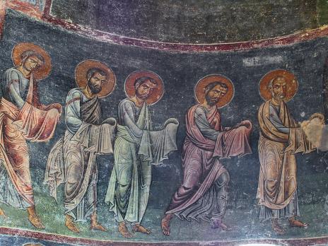 Причестувањето на апостолите