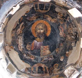 Исус Христос Седржител - Св. Георгиј, Ст. Нагоричане